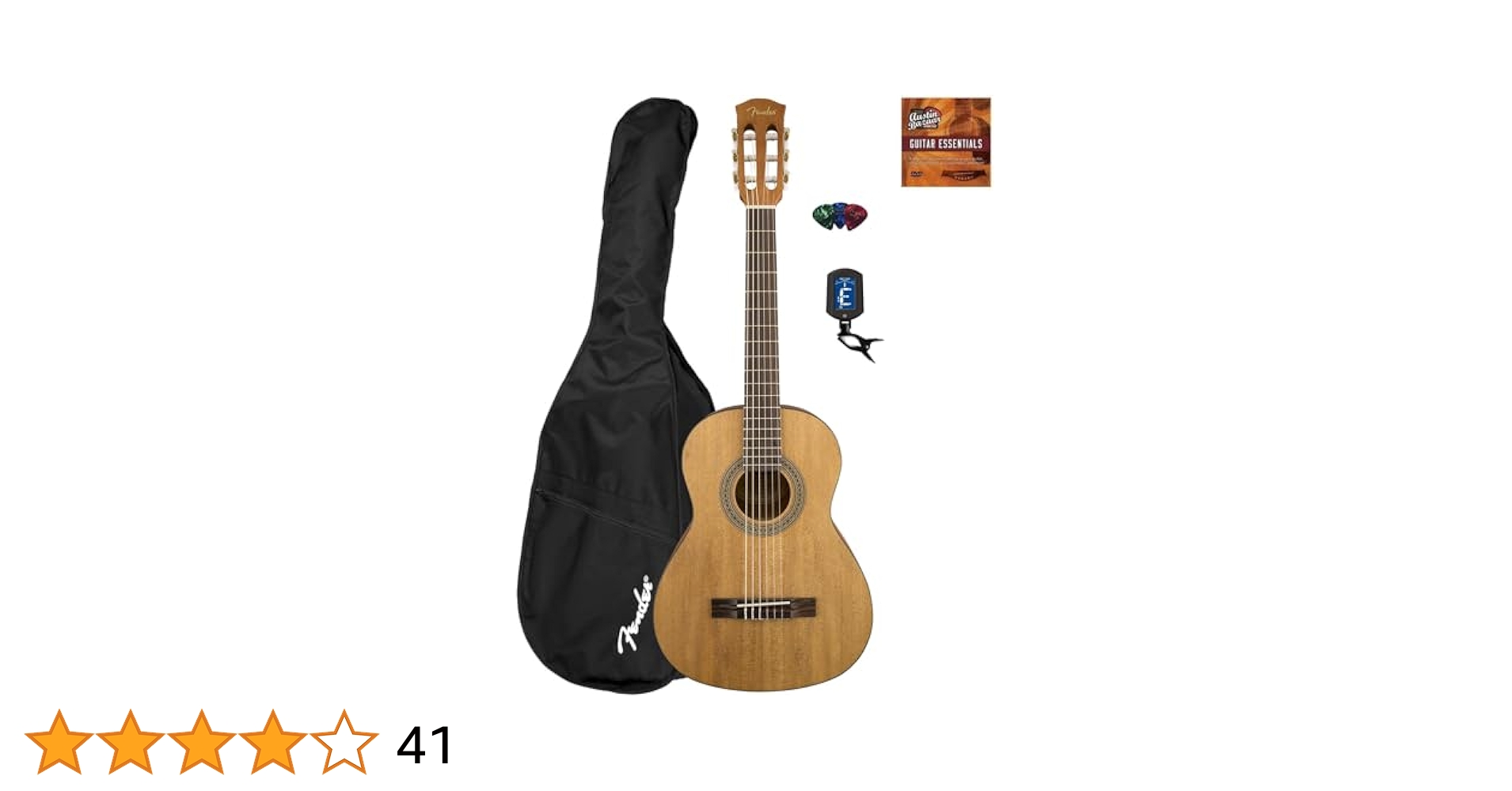 Amazon | Fender Squier FA-15N 3/4サイズ キッズ クラシック